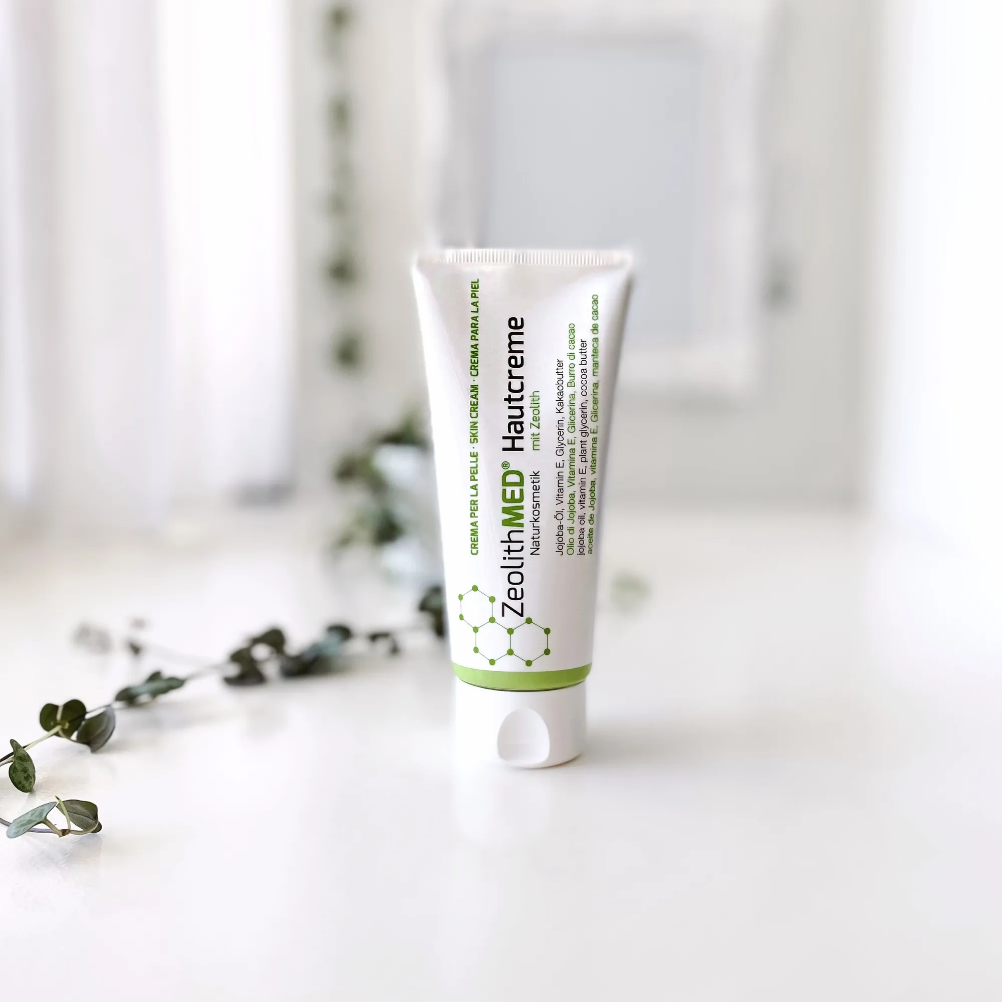 Zeolith dagcrème 100ml biologische huidverzorging met vitamine E